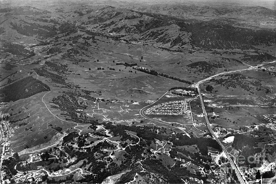 San Rafael Photograph - This is view of North San Rafael now Terra Linda.  Marin Co.  1951 by Monterey County Historical Society