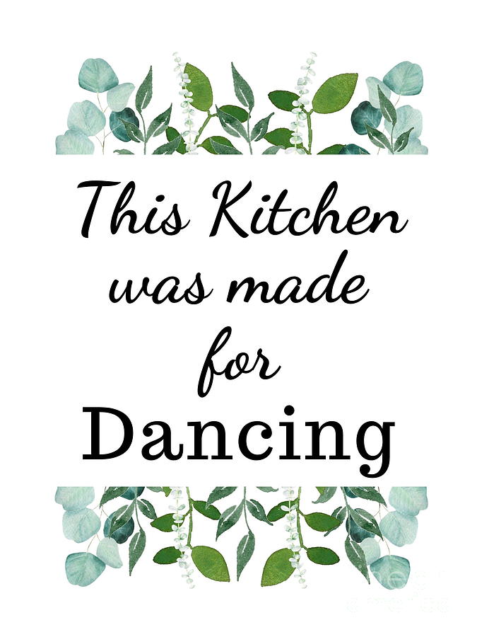 This Kitchen was made for Dancing by Marti Magna This Kitchen was made for Dancing by Marti Magna