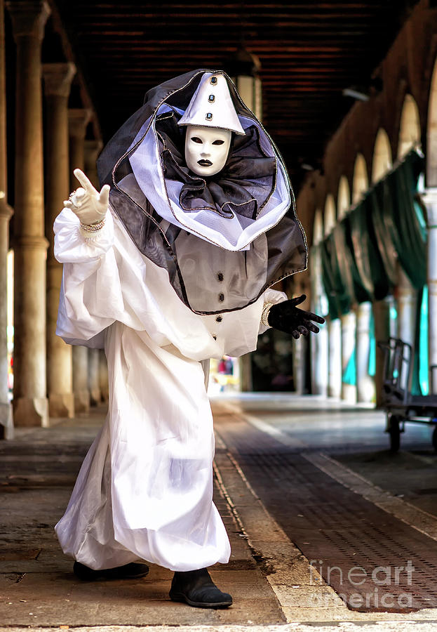 This Way to the Carnevale di Venezia Photograph by John Rizzuto