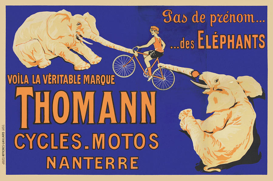 Thomann Cycles Painting by Anonymous