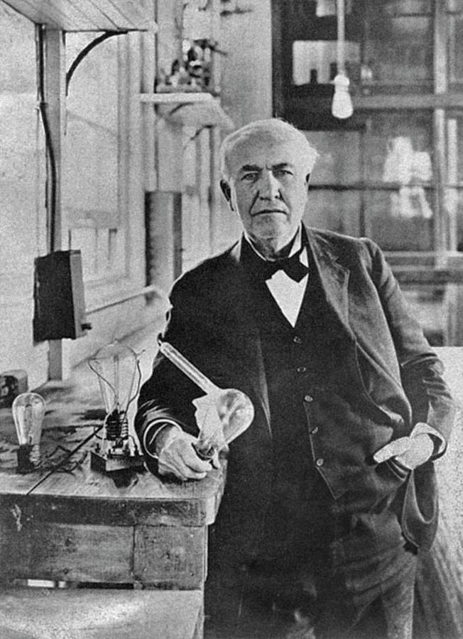 Thomas Alva Edison Photograph by David Cole - Fine Art America