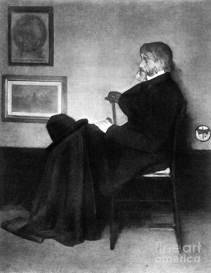Thomas Carlyle, Scottish Essayist Drawing by Print Collector