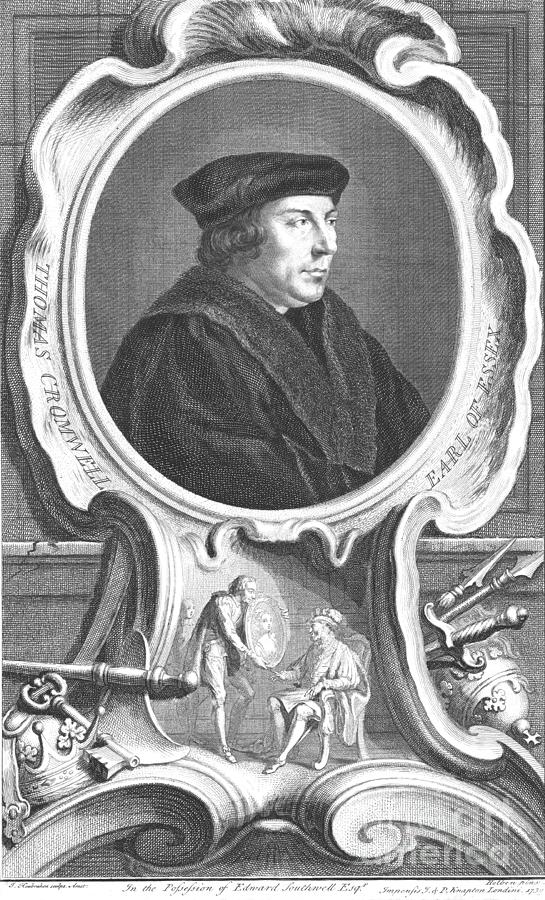 Thomas Cromwell Drawing by Print Collector