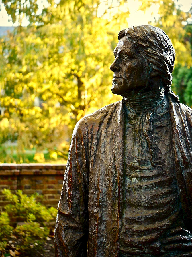 Thomas Jefferson Statue Photograph by Rachel Morrison