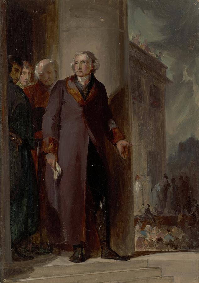 Gentleman Painting - Thomas Jefferson by Thomas Sully