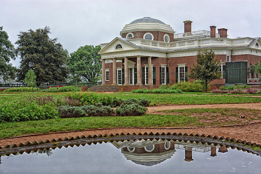 Thomas Jefferson's Monticello Photograph by Mike Martin - Fine Art America