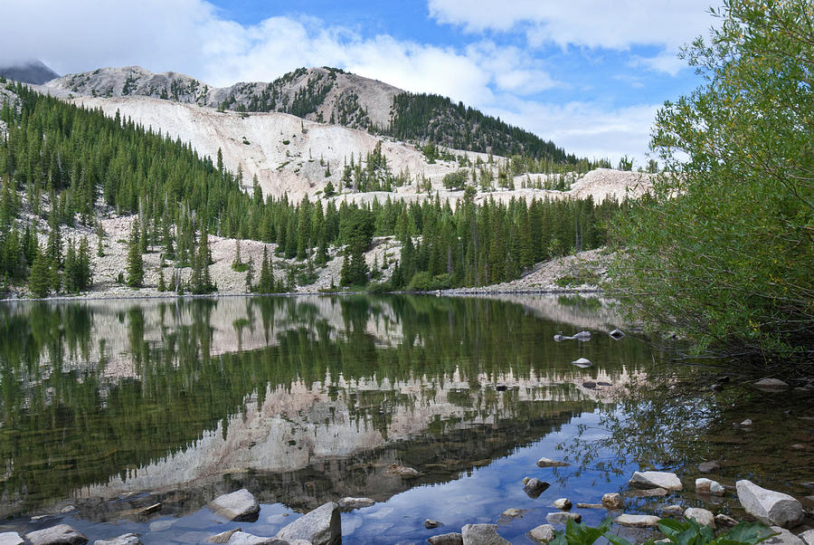 Thomas Lake Landscape Reflection Photograph by Cascade Colors