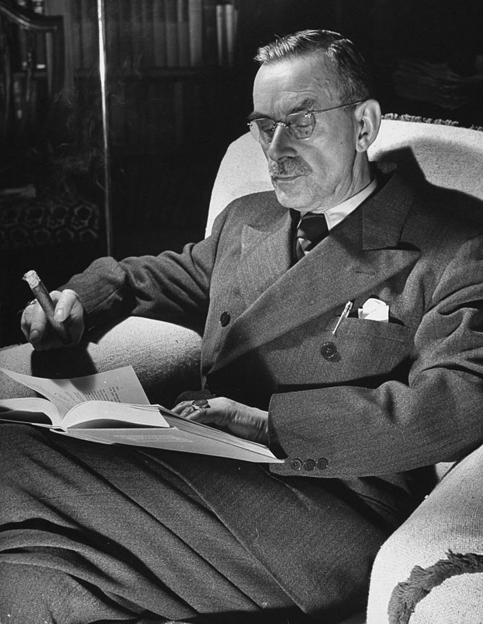 Thomas Mann Photograph by Carl Mydans Thomas Mann Photograph by Carl Mydans