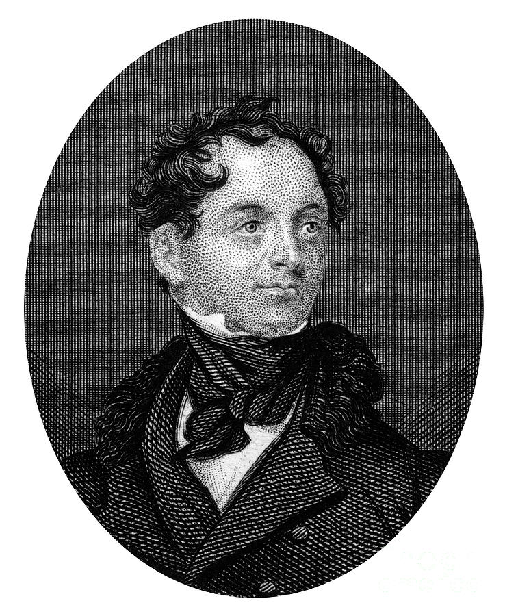 Thomas Moore, Irish Poet, 1877 Drawing by Print Collector