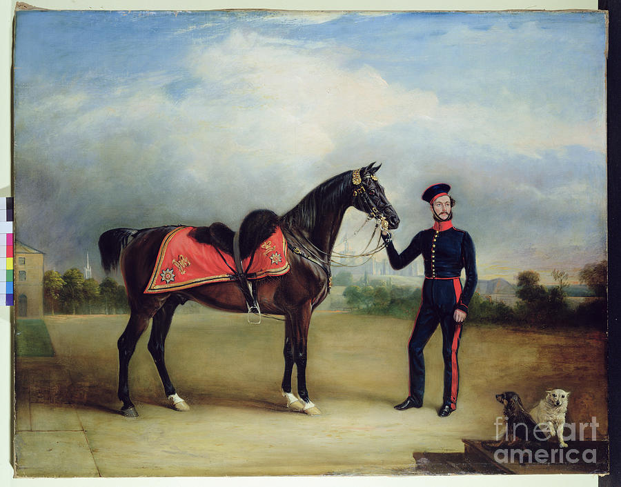 Thomas Oliver Gascoigne Of The Royal Horse Guards Painting by English ...