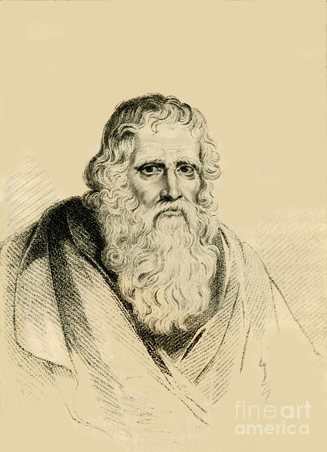Thomas Parr Drawing by Print Collector