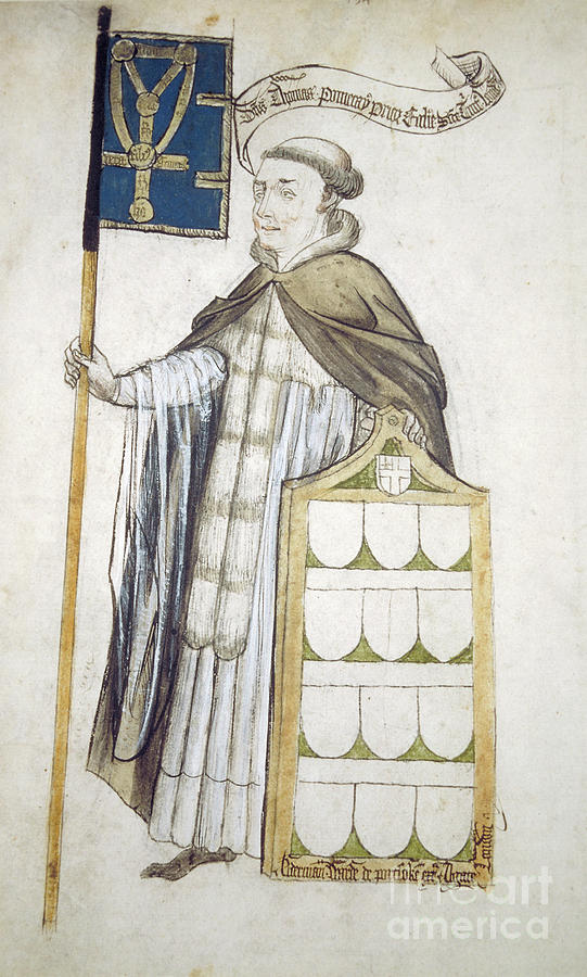 Thomas Pomeroy, Prior Of Holy Trinity Drawing by Heritage Images