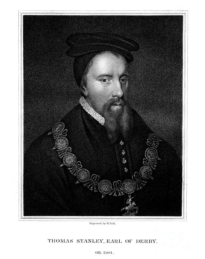 Thomas Stanley, 1st Earl Of Derby Drawing by Print Collector