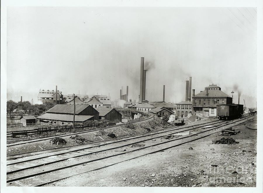 Thompson Steel Works In Braddock Photograph by Bettmann