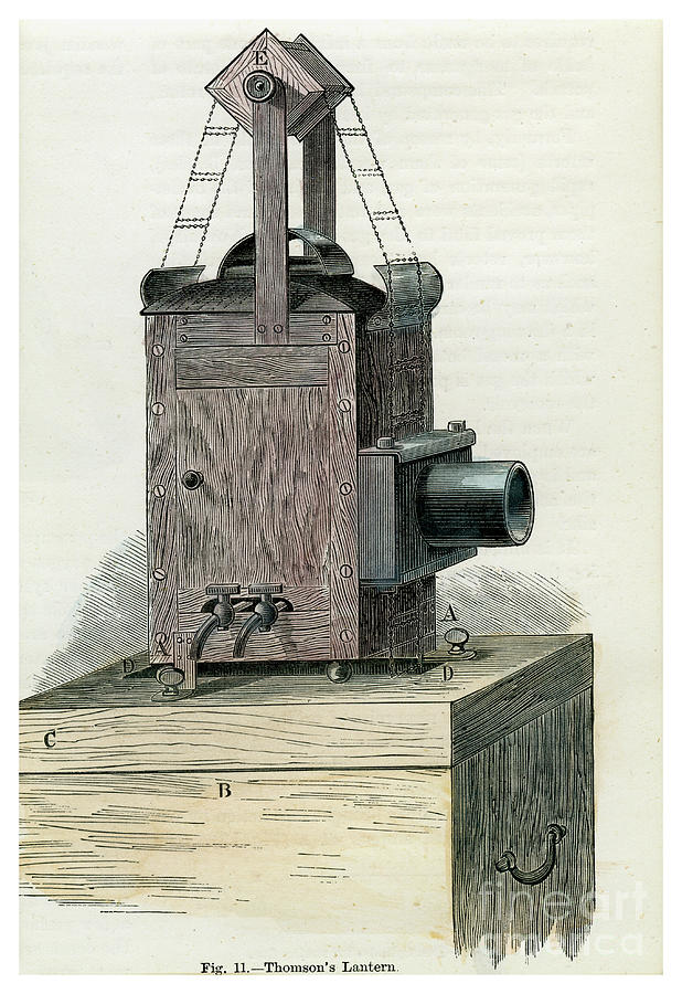 Thomsons Lantern, 19th Century Drawing by Print Collector
