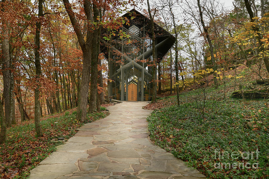 Thorncrown Chapel Photograph by Robert Frederick