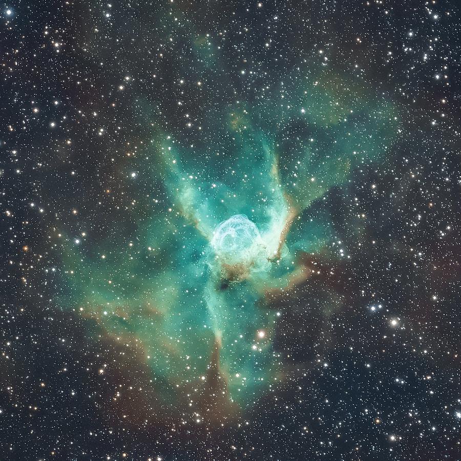 Thors Helmet Nebula Photograph by David Dayag