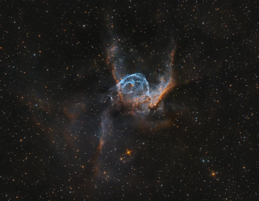 Thor\s Helmet Nebula Photograph by Michael Kalika