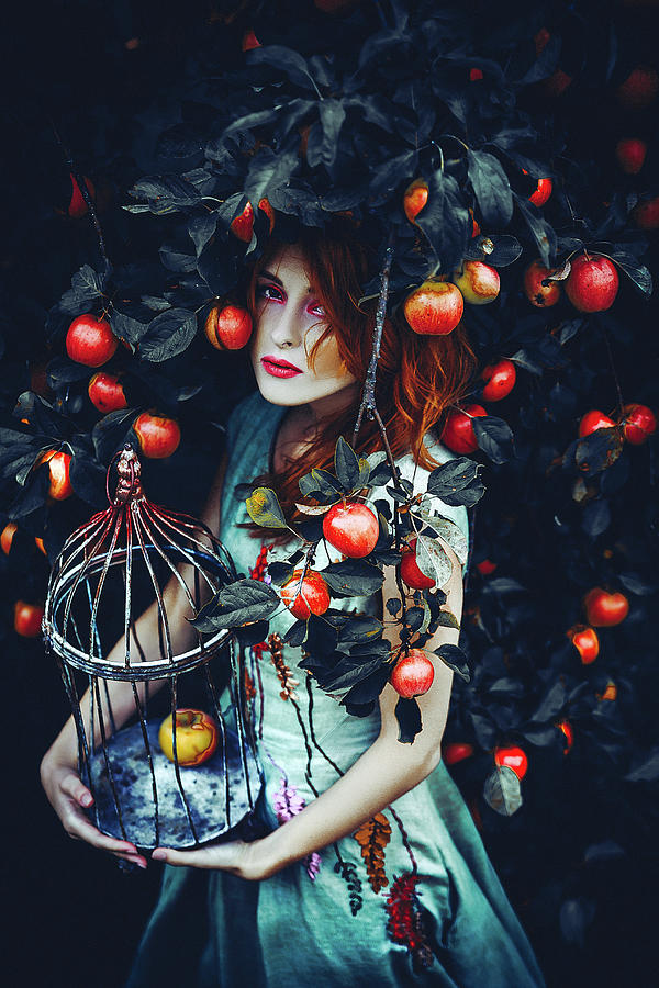 Apple Photograph - Those Who Do Not Move, Do Not Notice Their Cage by Ruslan Bolgov (axe)