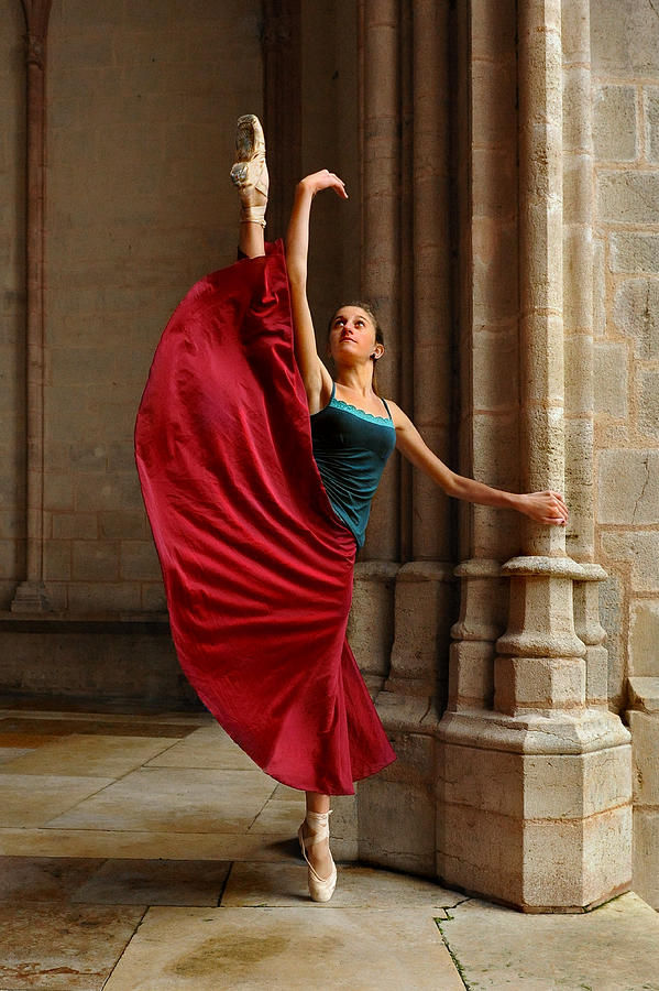 Dance Photograph - Thr French Ballerina by Roberto Rampinelli