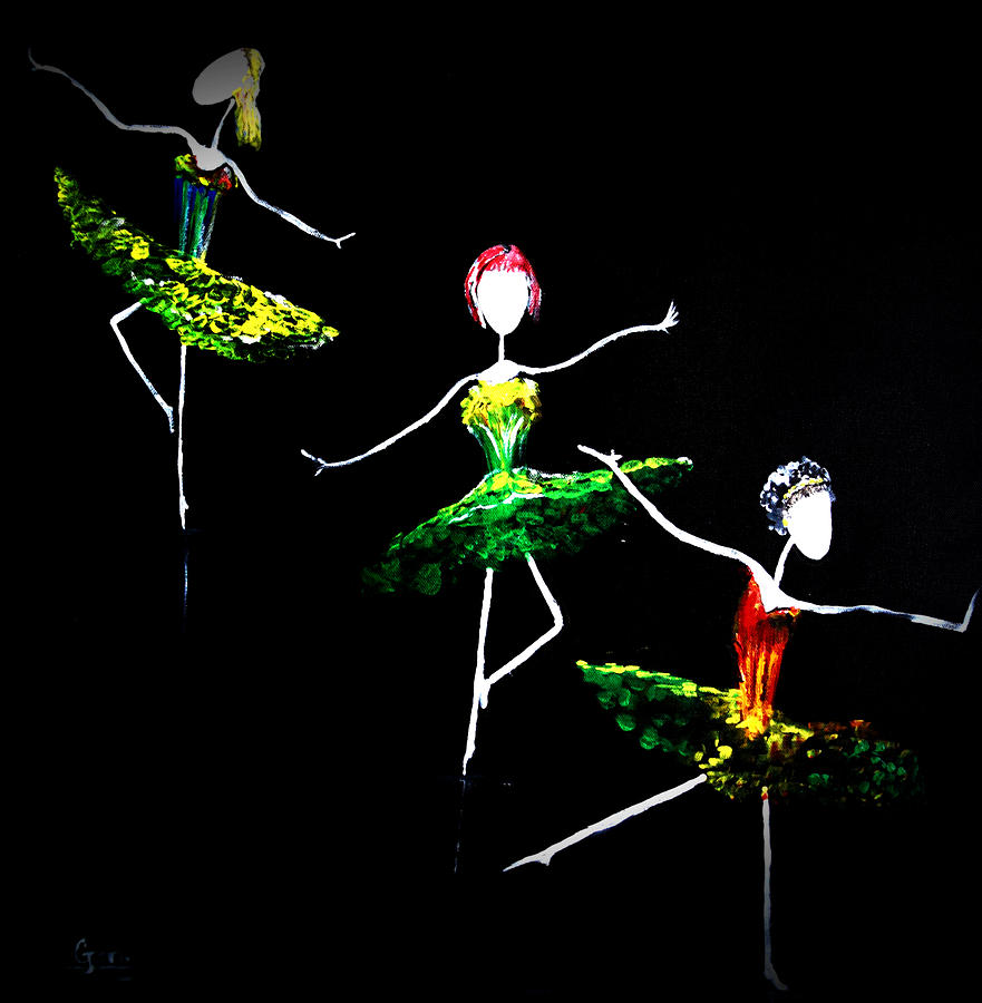 Inspired To Dance Painting by Gary Smith