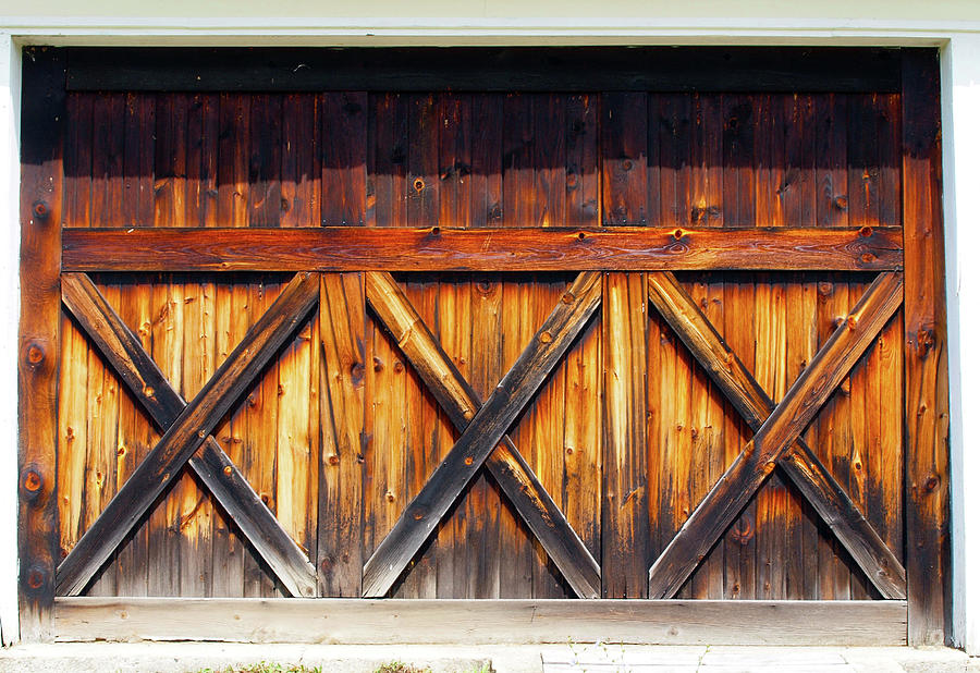 Three Barn Doors Photograph by Robert Margetts