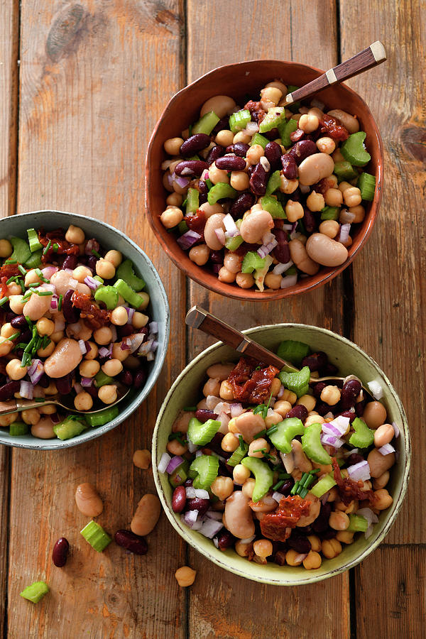 Three-bean Salad Photograph by Great Stock!