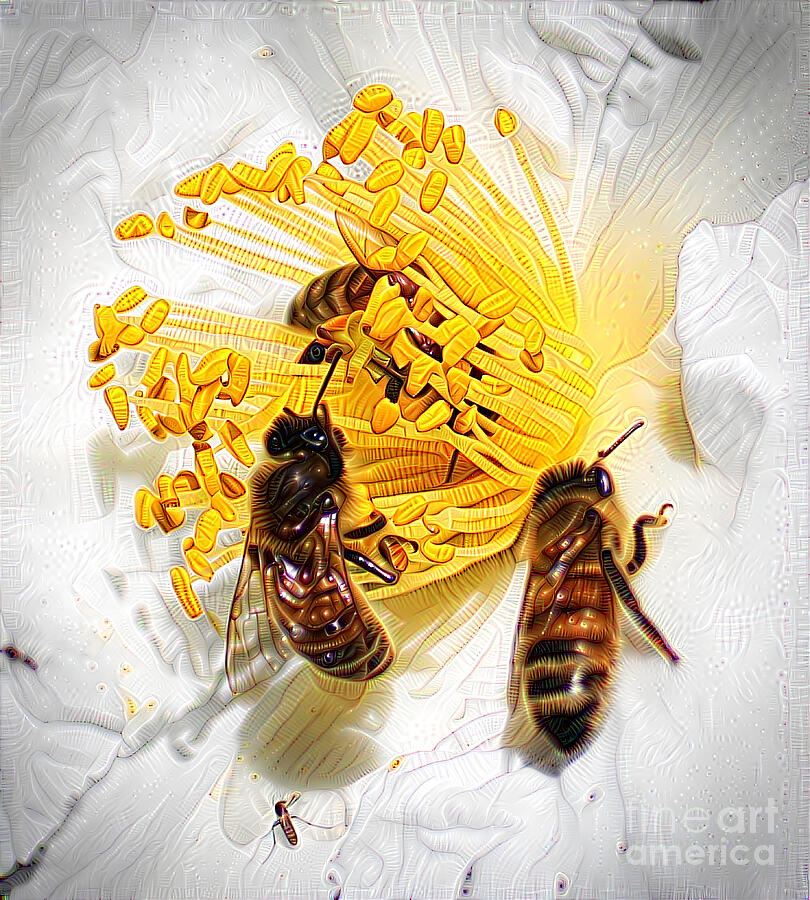 Three Bees and a Mosquito by Trudee Hunter Three Bees and a Mosquito by Trudee Hunter