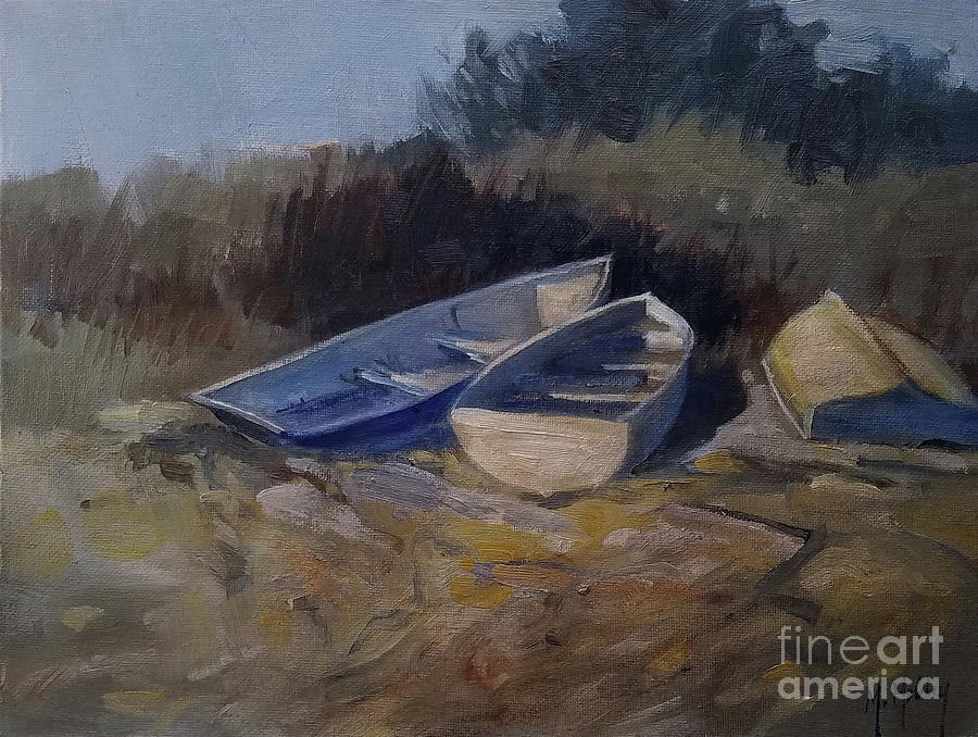 Three Boats Study by Mary Hubley Three Boats Study by Mary Hubley