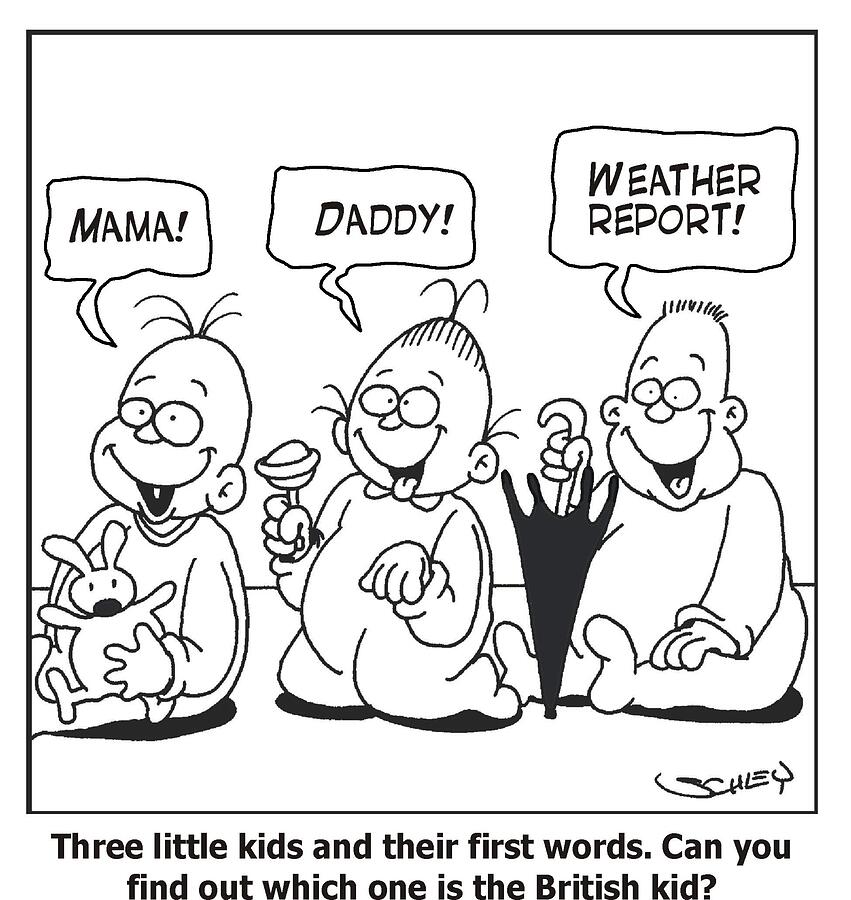 Three Little Kids And Their First Words. Can You Find Drawing by Karsten Schley Three Little Kids And Their First Words. Can You Find Drawing by Karsten Schley
