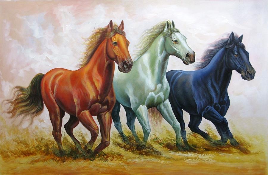 Running Horses Painting | ubicaciondepersonas.cdmx.gob.mx