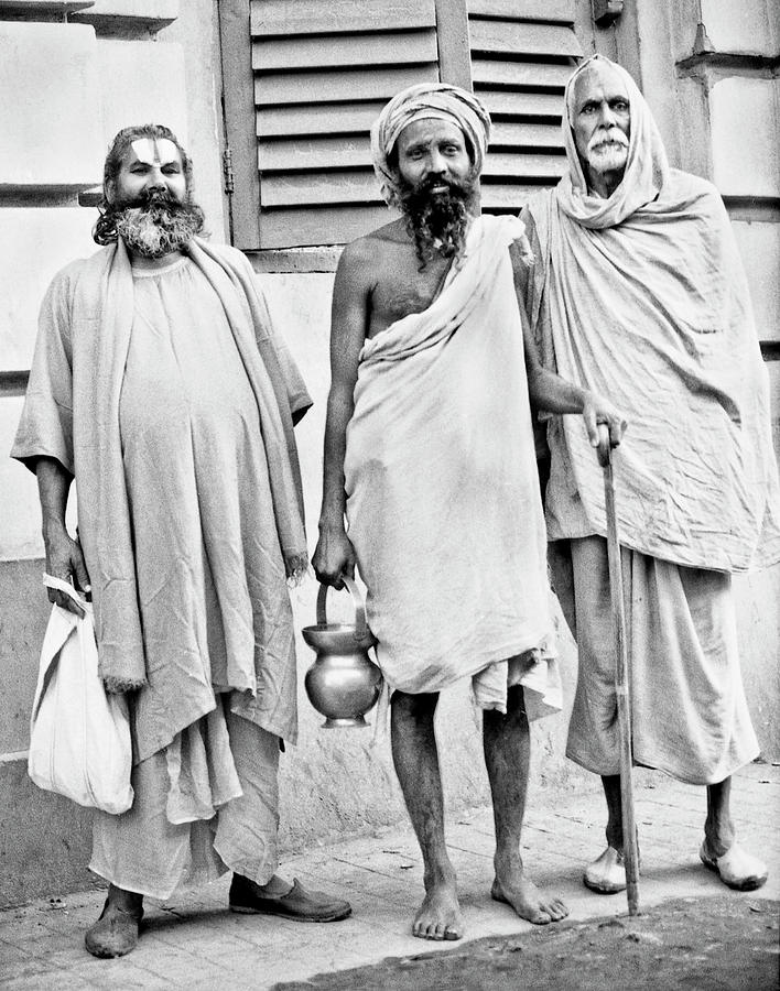 Three Sadhus Photograph by Neil Pankler
