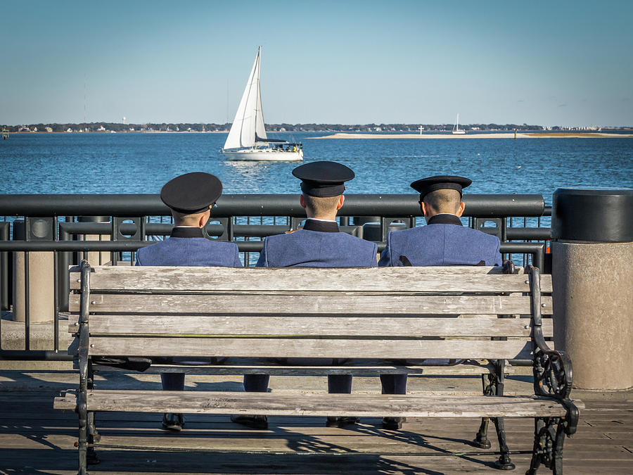Three Sailors Photograph by Framing Places