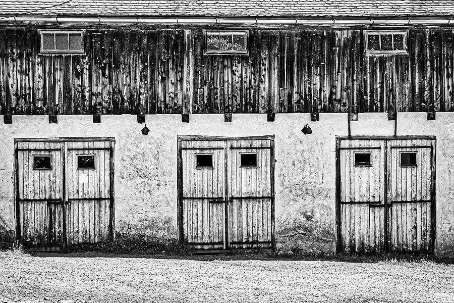 Three Sets of Doors - Romania Photograph by Stuart Litoff