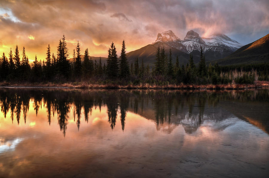 Three Sisters At Sunrise By Marko Stavric Photography