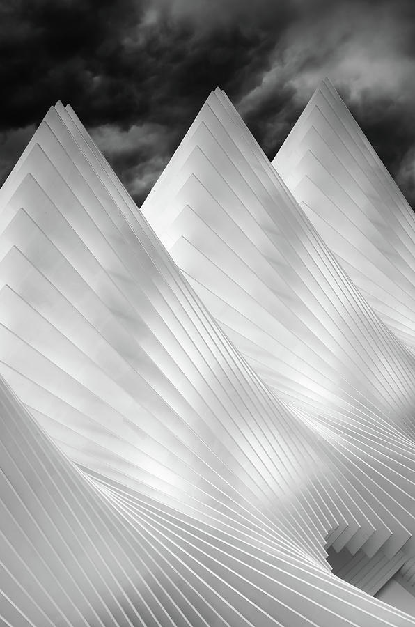 Calatrava Photograph - Three Summits by Michiel Hageman