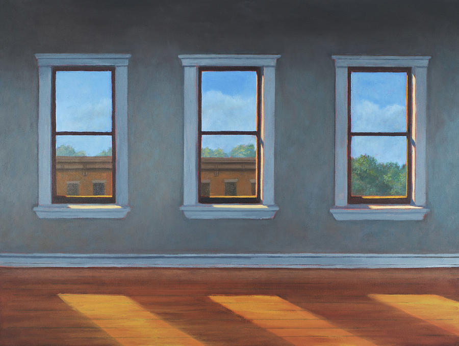 Three Windows Painting by Christopher Brennan