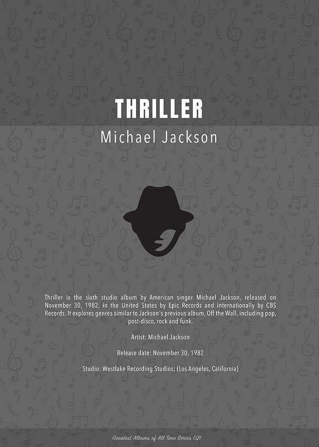 Thriller by Michael Jackson, Album Wall Art