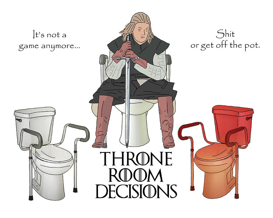 Throne Room Decisions Digital Art by John Haldane