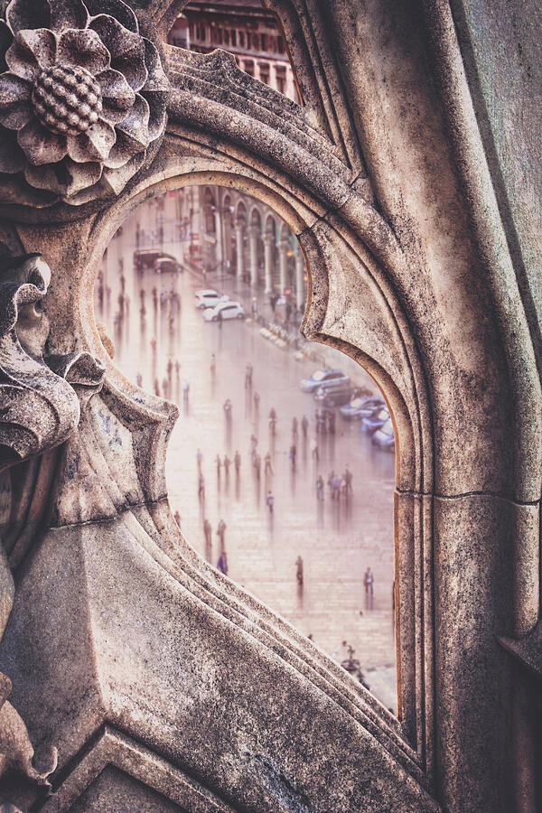 Through the Duomo Milan Italy  Photograph by Carol Japp