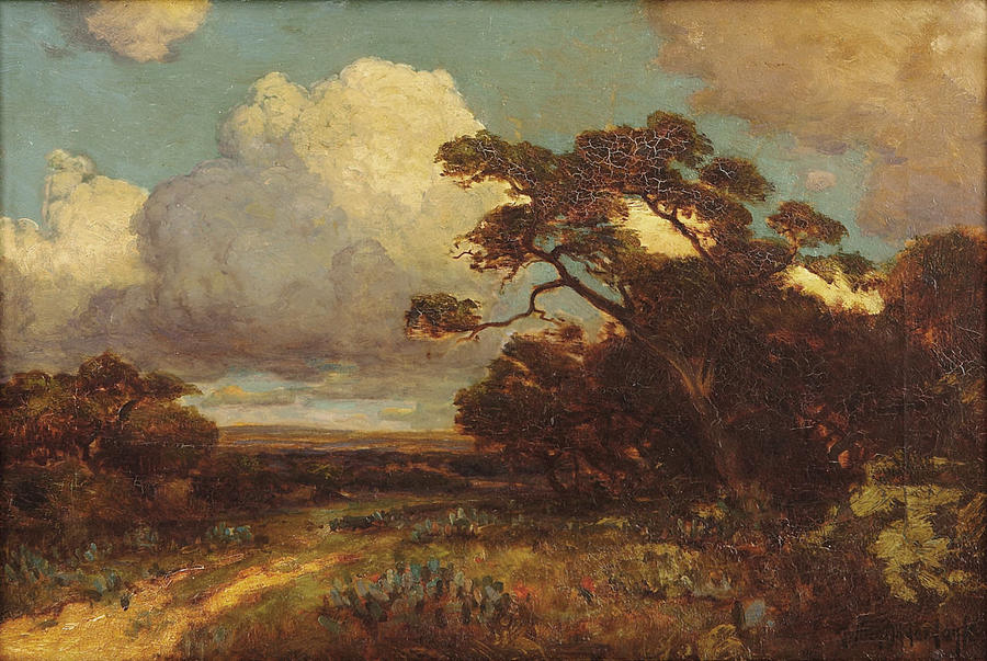 Julian Onderdonk Painting - Through the Hills in SW Texas, 1911 by Julian Onderdonk