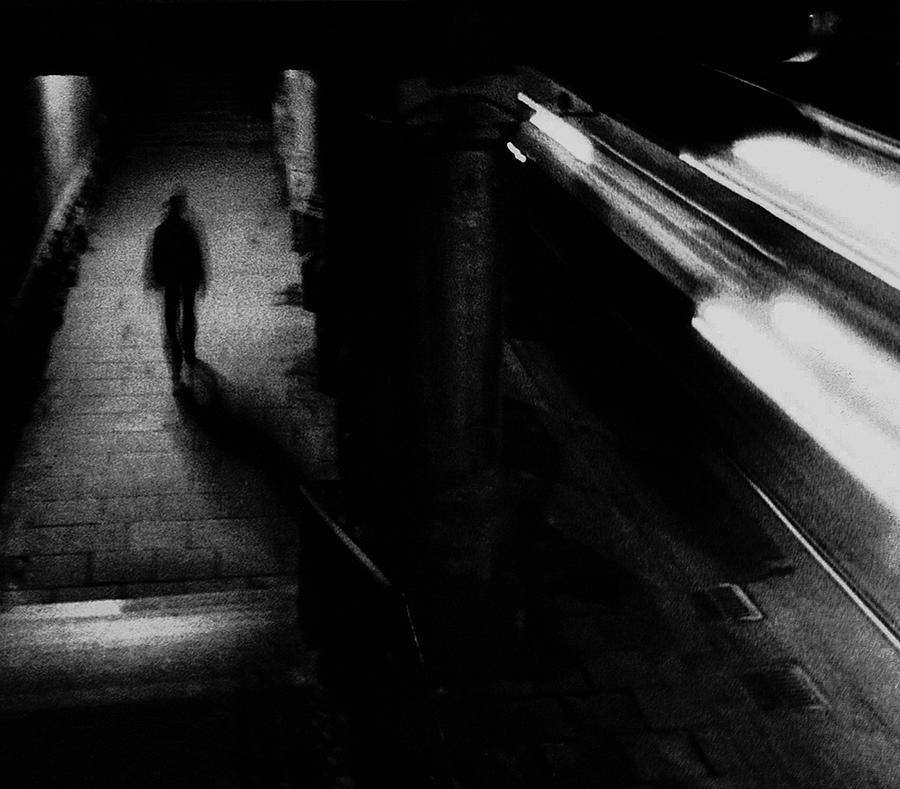 Through The Night Photograph by Piotr Wiszniewski