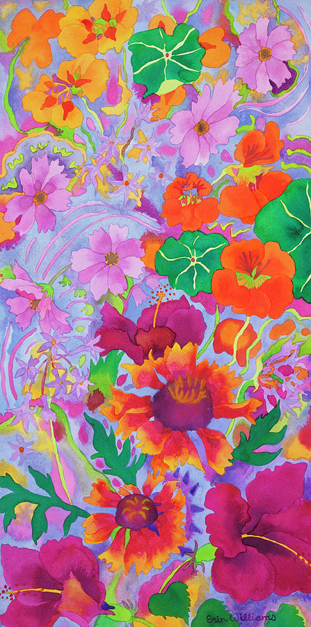 Flower Painting - Through The Portal by Carissa Luminess