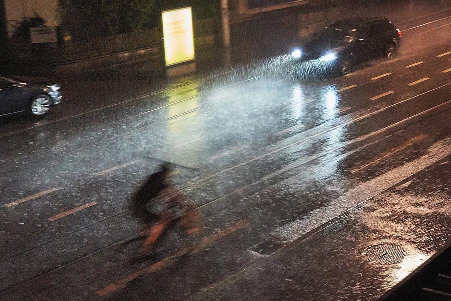 Car Photograph - Through The Rainstorm by Matthias Lscher