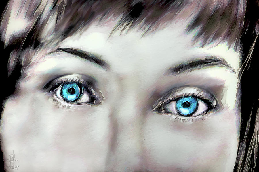 Thru Her Eyes Digital Art by Pennie McCracken