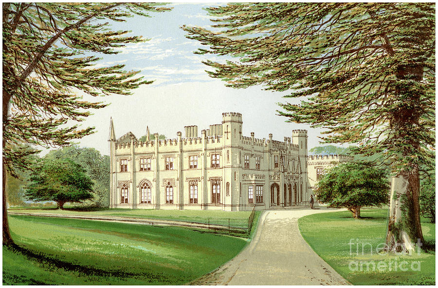 Thrybergh Park, Yorkshire, Home Drawing by Print Collector