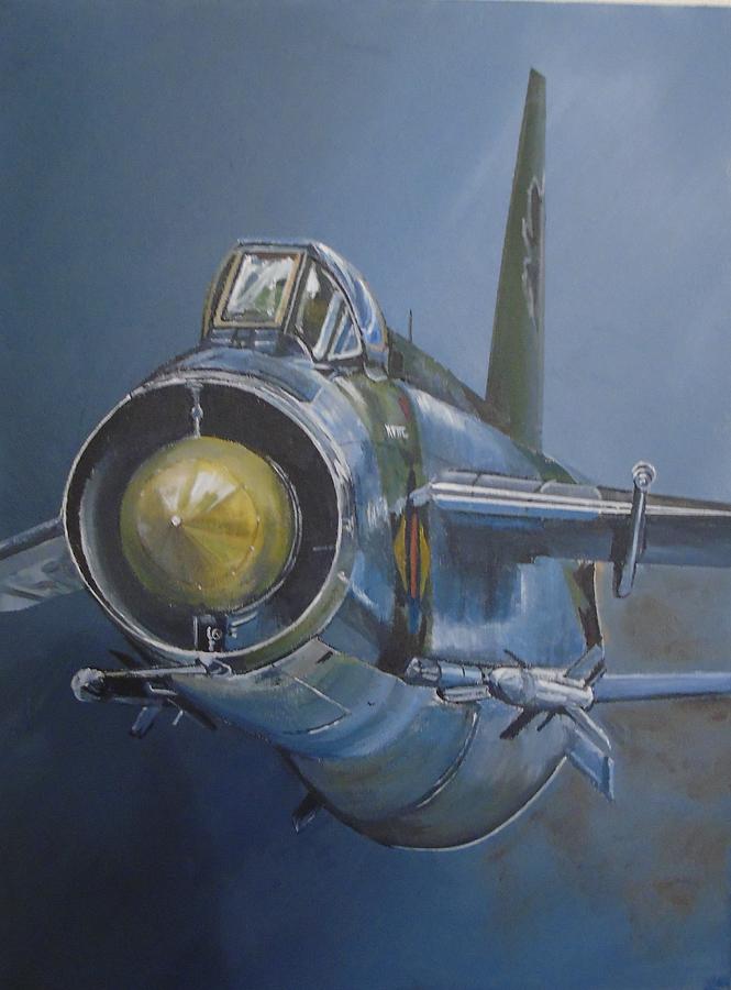 Thunder And Painting by Terence R Rogers