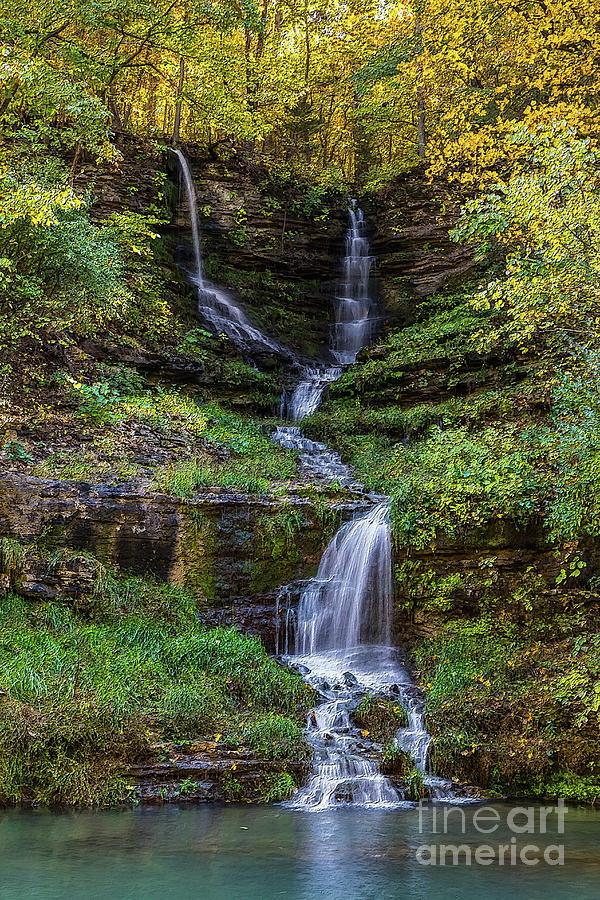 Thunder Falls Painterly by Jennifer White Thunder Falls Painterly by Jennifer White