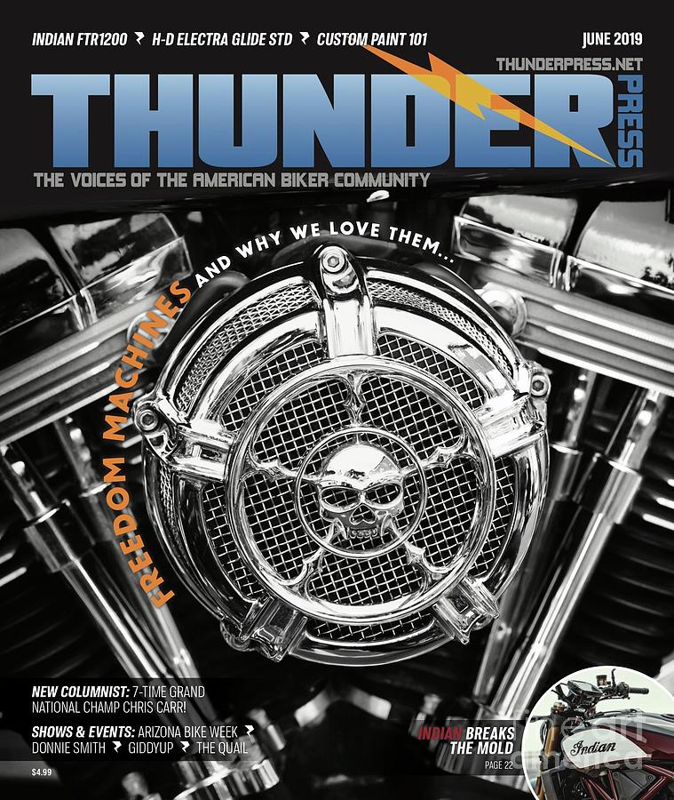Thunder Press Magazine Photograph by Tim Gainey