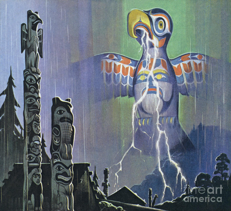 Thunderbird Painting by Angus McBride
